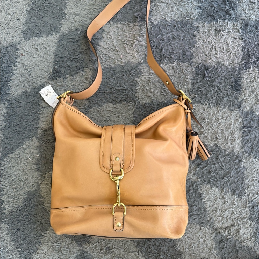 Coach LEGACY LARGE DOG LEASH DUFFLE 23420 | REED KRAKOFF ERA | SAND LEATHER 2013 - Picture 9 of 16